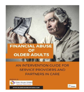 Intervention Guide of Financial Abuse of Older Adults