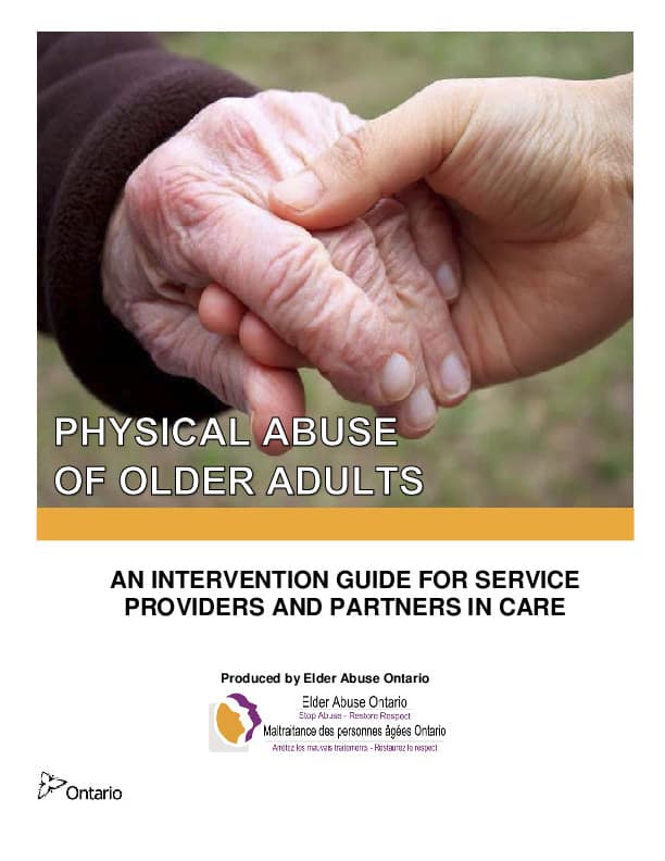 Training Tools - Elder Abuse Prevention Ontario