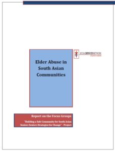 elder abuse in South Asian communities, guide for service providers